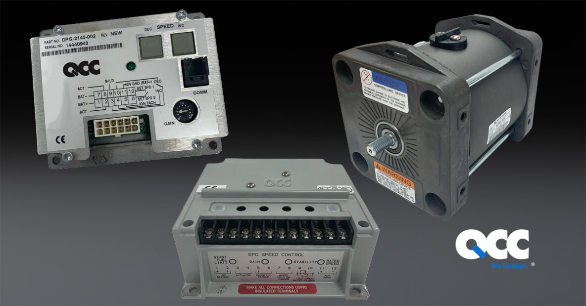 Now Available: QCC EPG & DPG Controllers and EPG Actuators (formerly Woodward)
