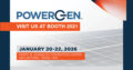 JOIN QCC LLC AT POWERGEN JAN 20-26, SAN ANTONIO, TX!